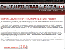 Tablet Screenshot of collett.mb.ca