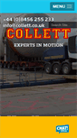 Mobile Screenshot of collett.co.uk