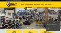 Desktop Screenshot of collett.se